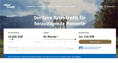Desktop Screenshot of easycredit.de